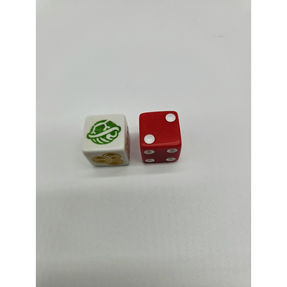 Mario Kart Monopoly Replacement Dice Token‎ PIECE Collector Shell Part